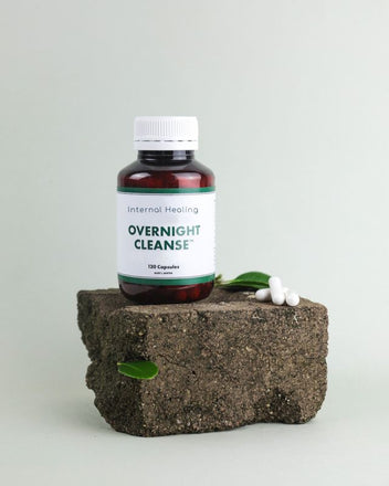Overnight Cleanse is a natural and gentle intestinal cleanser that relieves bloating, gas, constipation